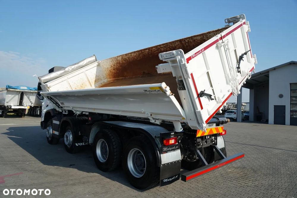 Volvo FMX 460 / 8x4 / WYWROTKA 2 STRONNA / HYDROBURTA / BORDMATIC / HARDOX / NOWE OPONY / 2021 ROK / NOWY MODEL - 12