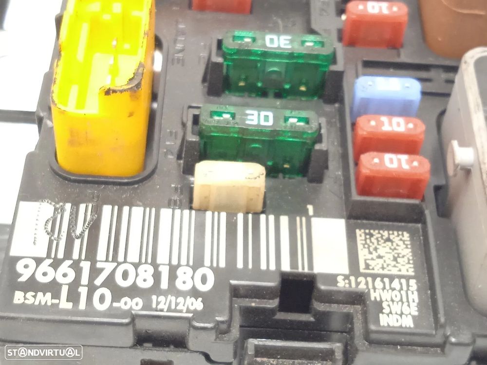 CENTRALINA BSM PEUGEOT 207 2006 -9661708180 - 4