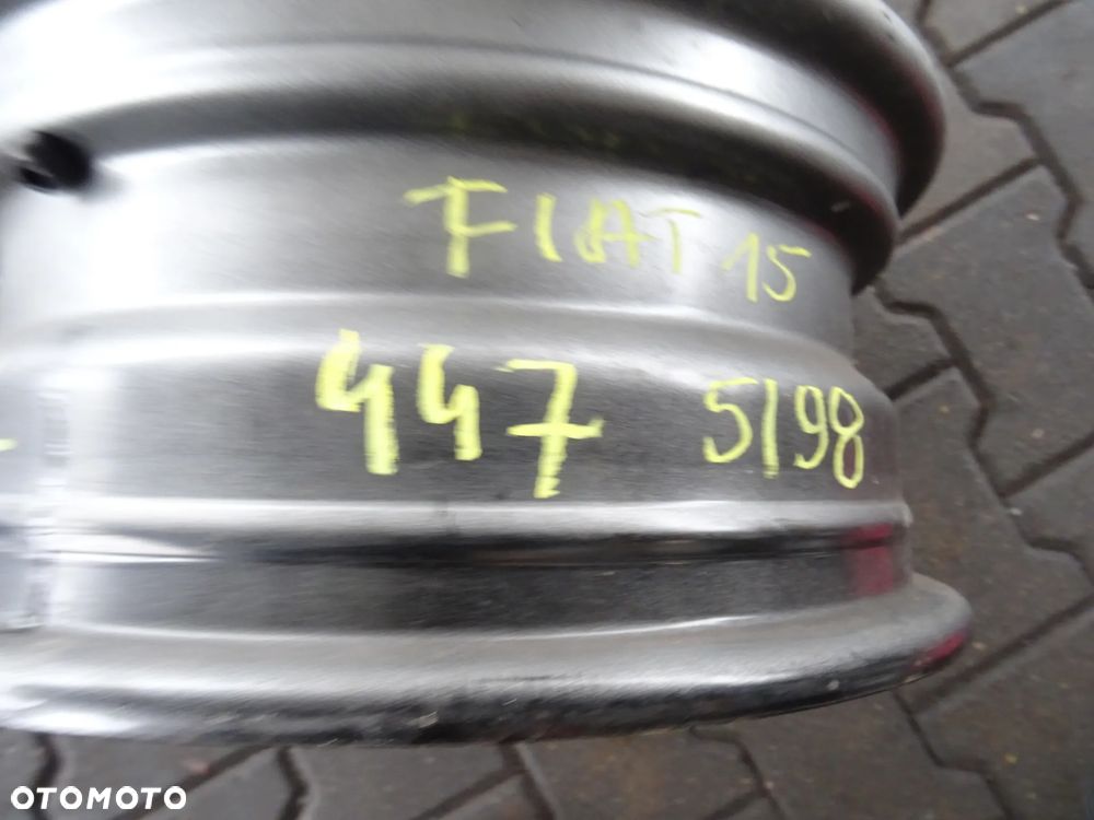 5x98x58 6Jx15 ET48 Fiat Stalowa felga 15 - 6