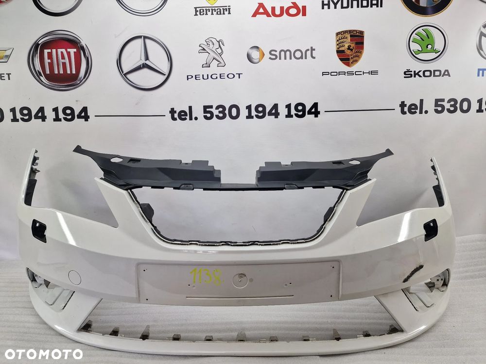 SEAT IBIZA IV 6J0 LIFT 12- ZDERZAK PRZEDNI PRZÓD NA SPRYSKI , NR AUKCJI NZ1138 - 1