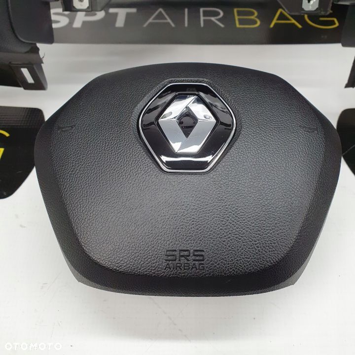 RENAULT KADJAR DESKA ROZDZIELCZA KONSOLA KOKPIT PULPIT PODUSZKI AIRBAG AIR BAG PASY KIT SET - 6