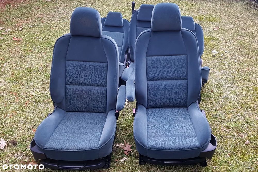 Fotel Lewy Prawy Przedni Tylny Boczki Komplet Peugeot 307 SW - 3