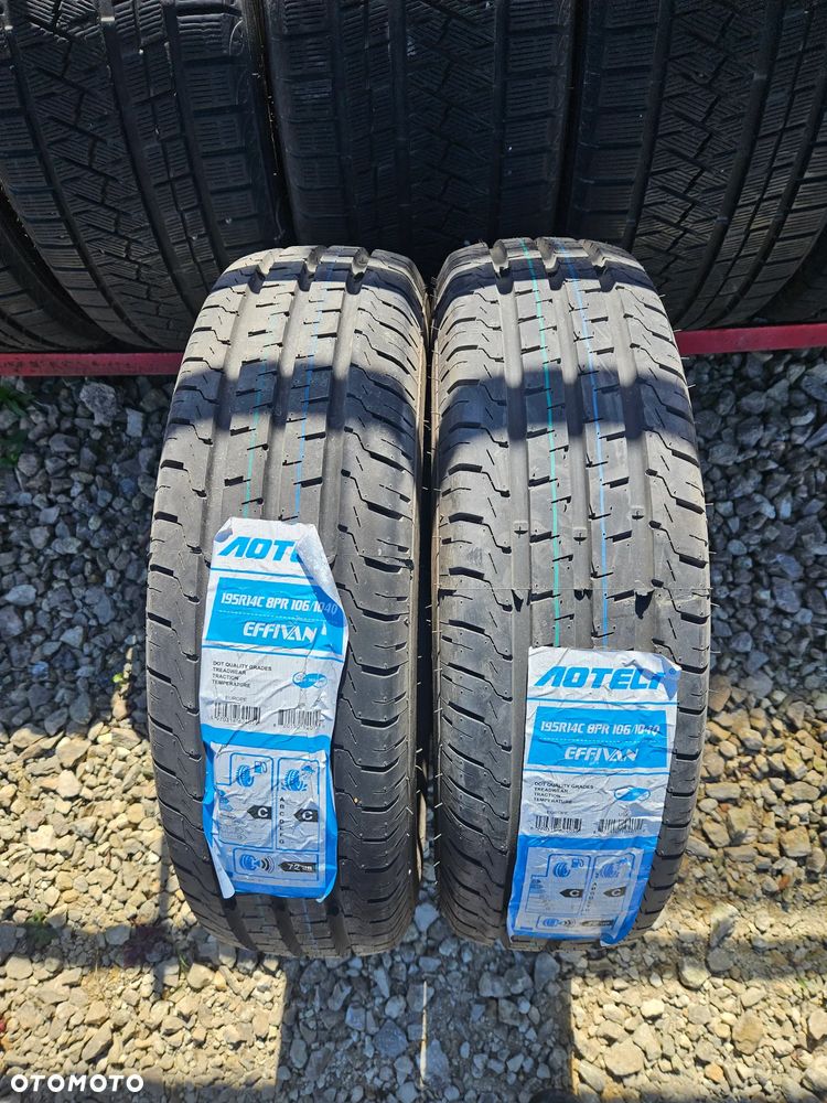 Opony letnie dostawcze 195R14C NOWE - 5