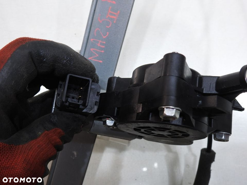 MECHANIZM PODNOŚNIK SZYBY PRAWY PRZÓD MAZDA 5 II - 8