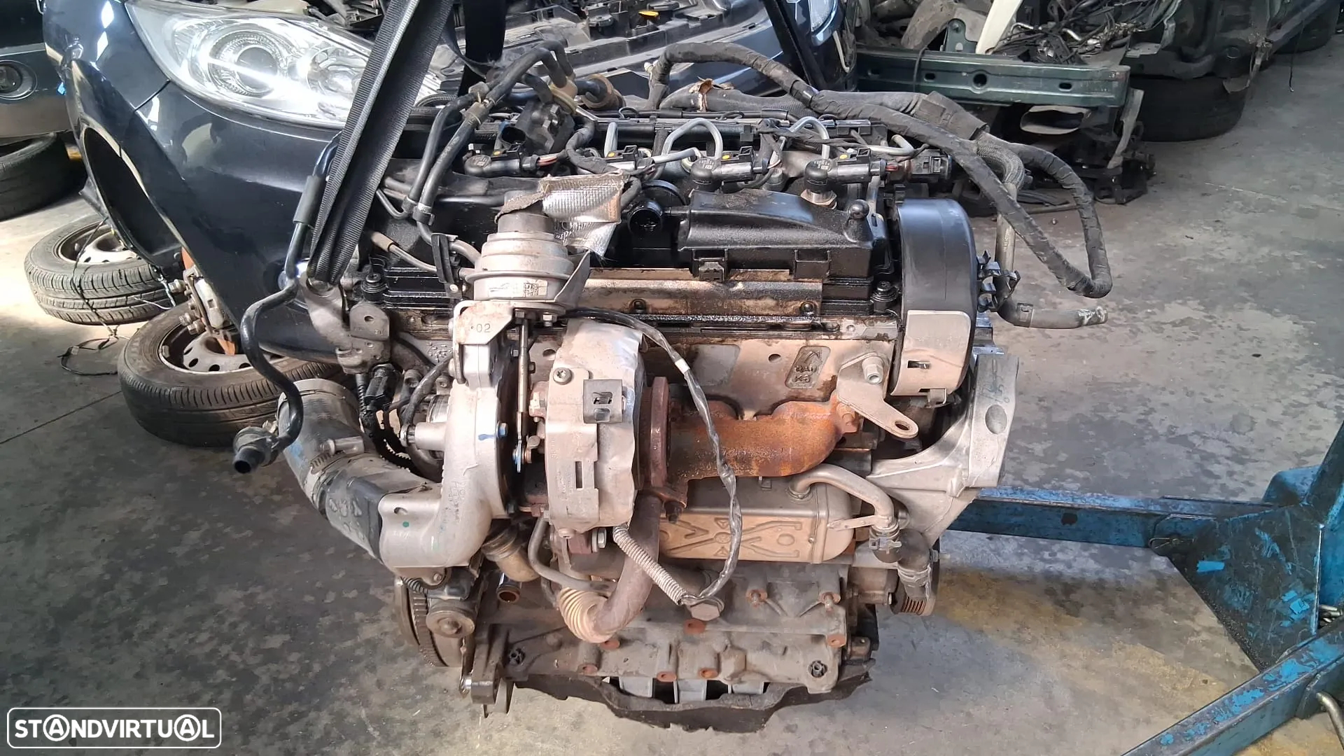Motor CAY 1.6 tdi 105cv VW Seat Skoda Audi - 3