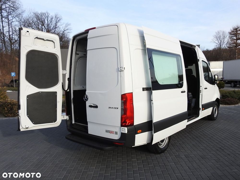 Mercedes-Benz SPRINTER 314 FURGON BRYGADÓWKA  6 MIEJSC TEMPOMAT KLIMATYZACJA  140KM - 4