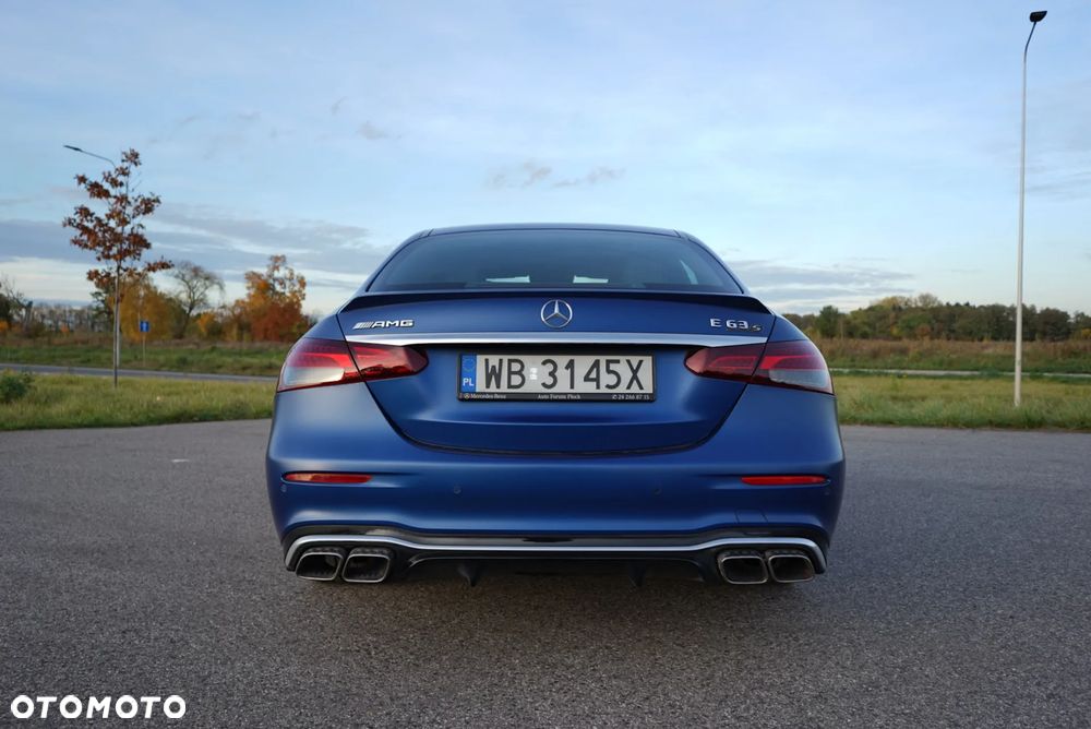 Mercedes-Benz Klasa E AMG 63 S 4-Matic+ - 4