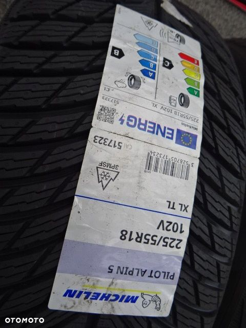 225/55/R18 102V Extra loud Michelin Pilot Alpin 5 - 3