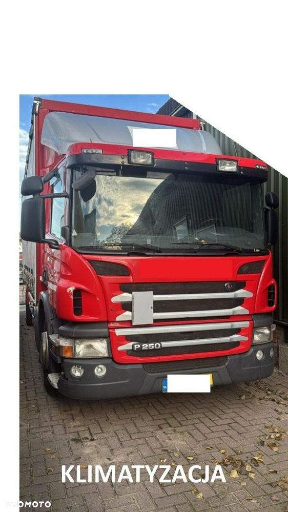Scania P250 Euro 6 sypialna, firanka 18pal, winda, sprowadzony