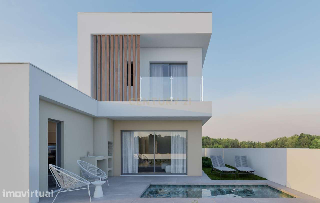 Moradia Isolada T4 com Piscina e 3 Suites em Fernão Ferro - Grande imagem: 2/16