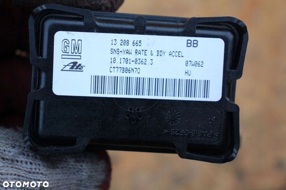 Moduł czujnik ESP Opel Astra H Zafira B 13208665 - 3