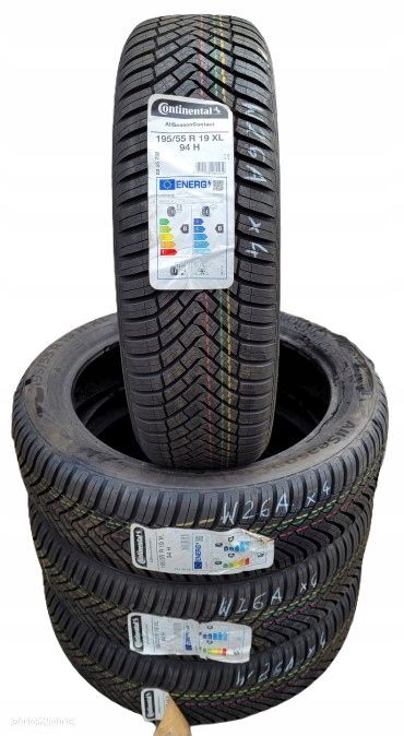 4x Continental AllSeason Contact 195/55R19 94H XL W26A