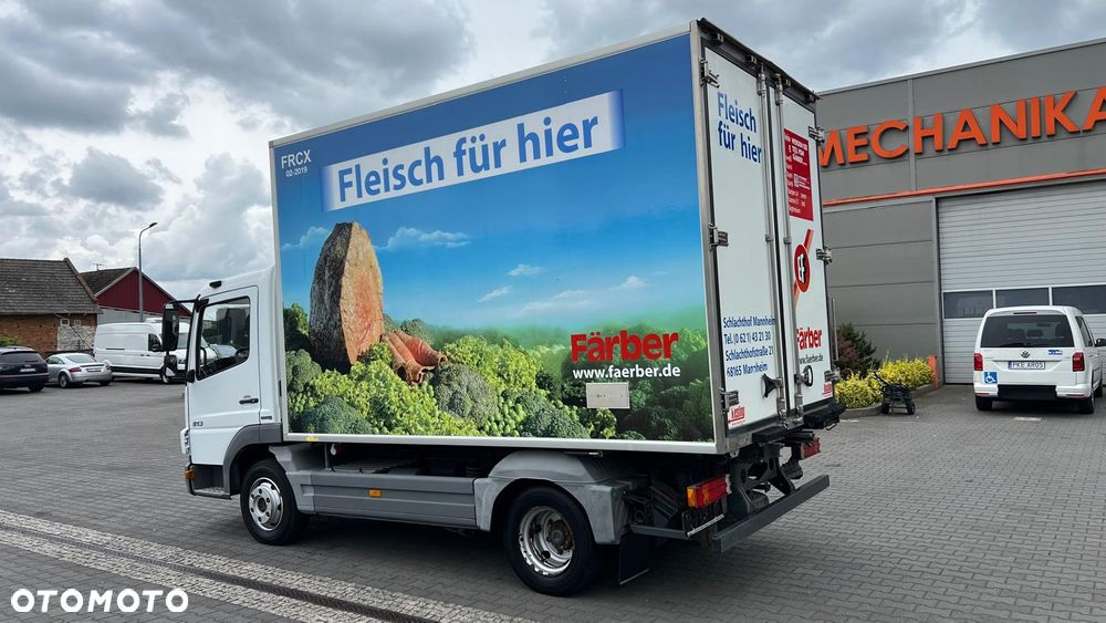 Mercedes-Benz ATEGO 813 EURO 5 CHŁODNIA HAKOWA KONTENER IZOTERMA - 4
