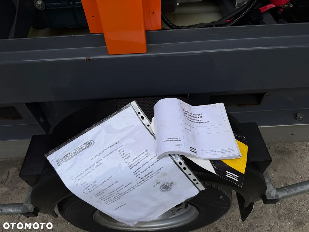 Atlas Copco QAS 40 KW Agregat prądotwórczy Przyczepa do rejestracji. inwerterowy wyciszony! 2018r. 5500mtg. JAK NOWY z Norwegii. Mocny silnik Turbo Kubota 4 cylindry 100km! Dekra aktualna. Opony zero zużycia. Zadbany Agregat. Odpala na Dotyk. Bogata Wersja! Prądnica Najlepsza PARTNER LEROY SOMER. - 14