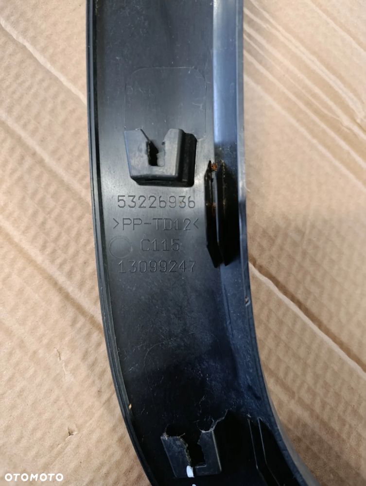 JEEP COMPASS II 2 NAKŁADKA LISTWA BŁOTNIKA PRAWA PRZÓD PRZEDNIA 53226936 - 5