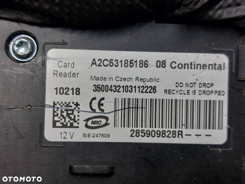ZESTAW STARTOWY RENAULT MEGANE III 1.5 DCI 237100120R 284B61871R 284B14779R - 6