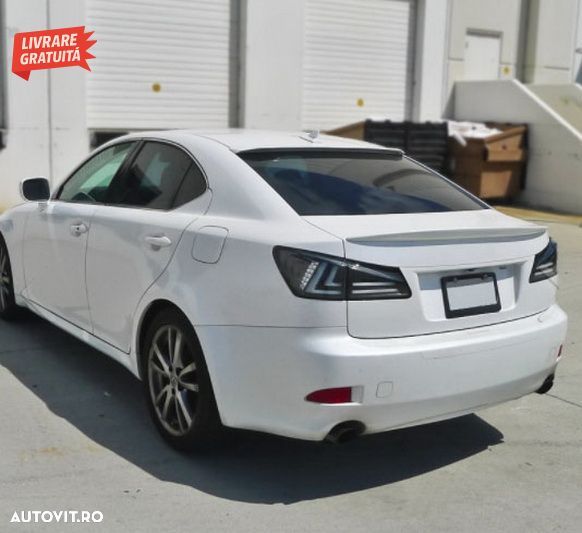 Stopuri Full LED LEXUS IS XE20 (2006-2012) Light Bar Facelift New XE30 Design Fumu- livrare gratuita - 12