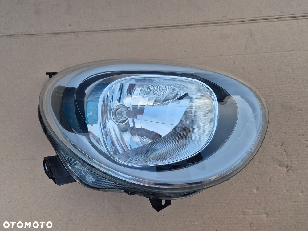 Fiat 500X reflektor prawy.Oryginał.EU.Halogenowy. - 1