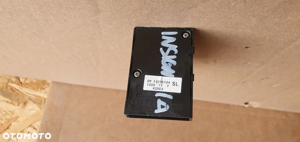 Panel przełącznik regulacji fotela kierowcy lewy Opel Insignia A 13285104 - 5