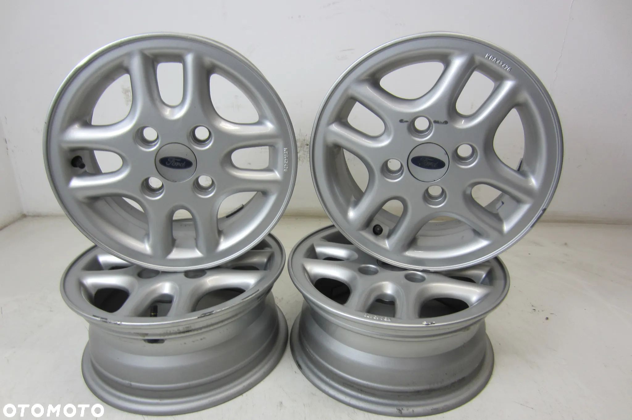 FELGI ALUMINIOWE 13 FORD KA FIESTA ESCORT ZABYTEK ORYGINAŁ - 1