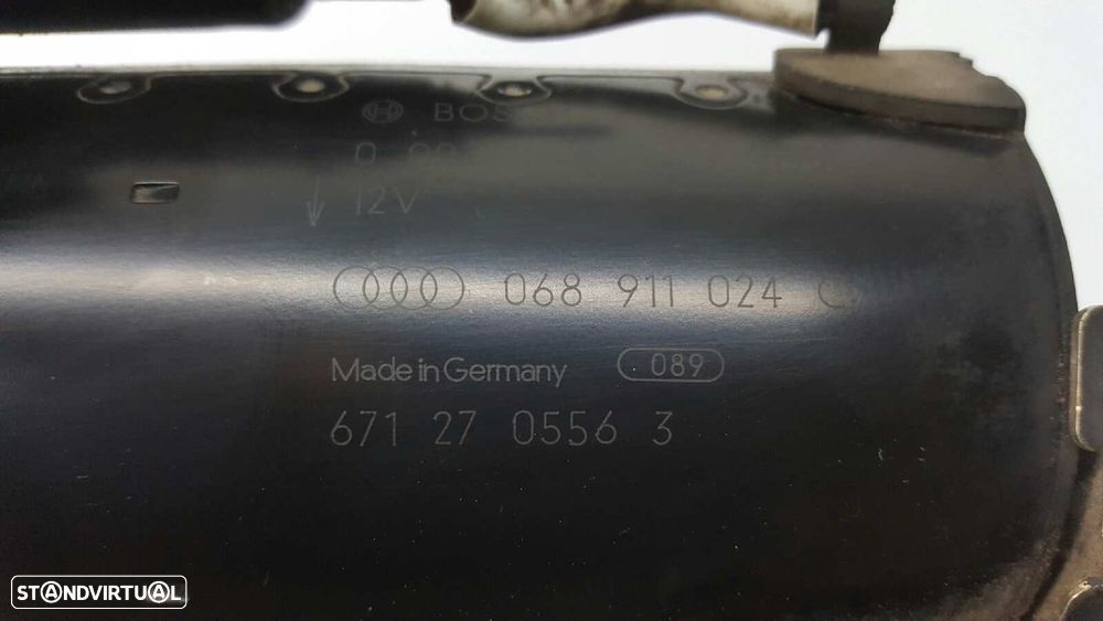 MOTOR DE ARRANQUE AUDI A4 BERLINA (B5) 1.9 TDI - 2