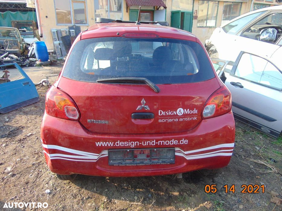 Geam Culisant Spate Dreapta mitsubishi Space Star 2015 Hatchback Rosu - 6