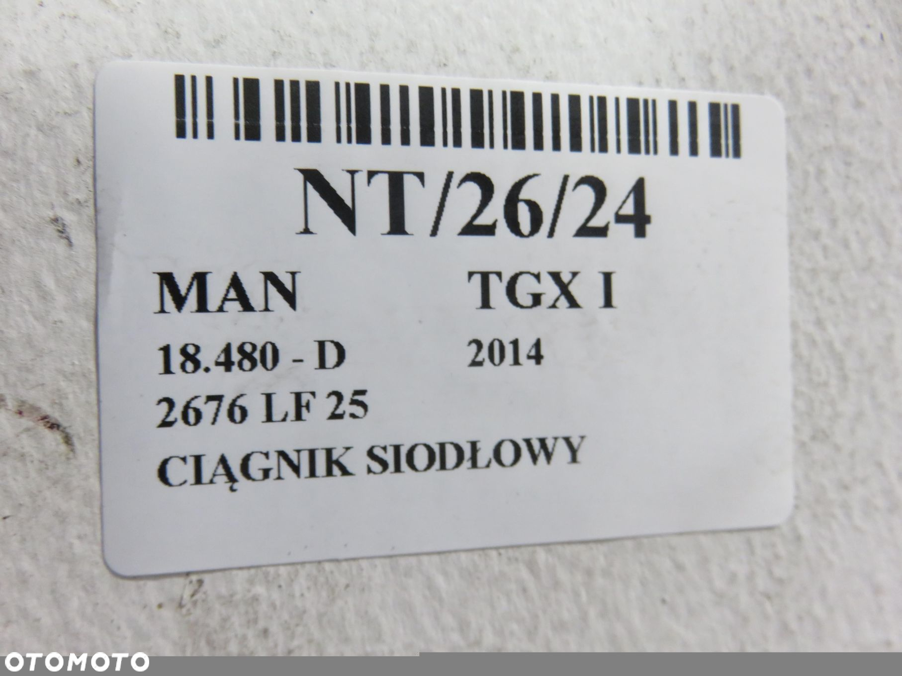 ZAMEK KABINY MAN TGX I FHS35A1023497 - 7