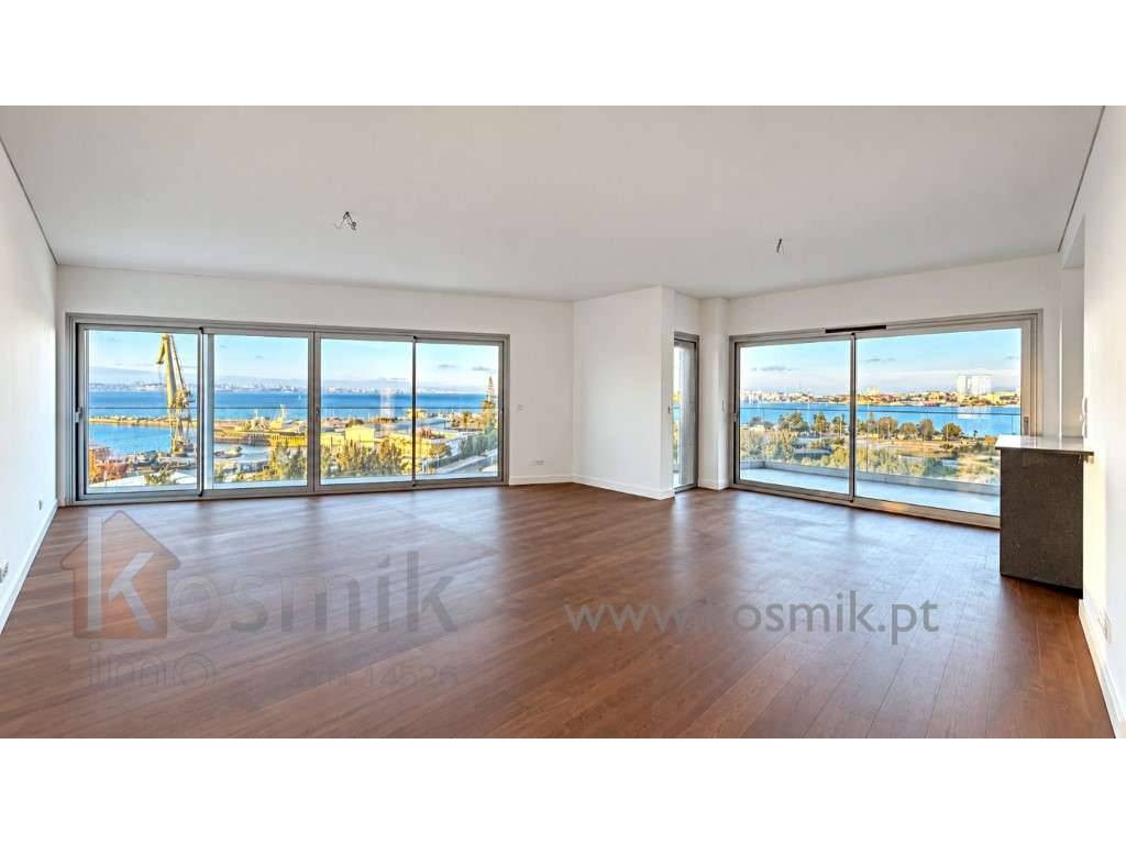T4 LUXO - VISTA PANORÂMICA 1ª LINHA SOBRE O TEJO | ONE RIVER - QUIN... - Grande imagem: 5/60