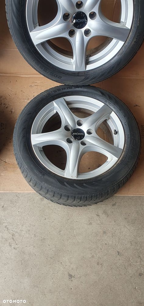 Alufelgi z oponami alusy 5X112 6.5J ET50 205/55 R16 Ronal 42R6655.37 - 7