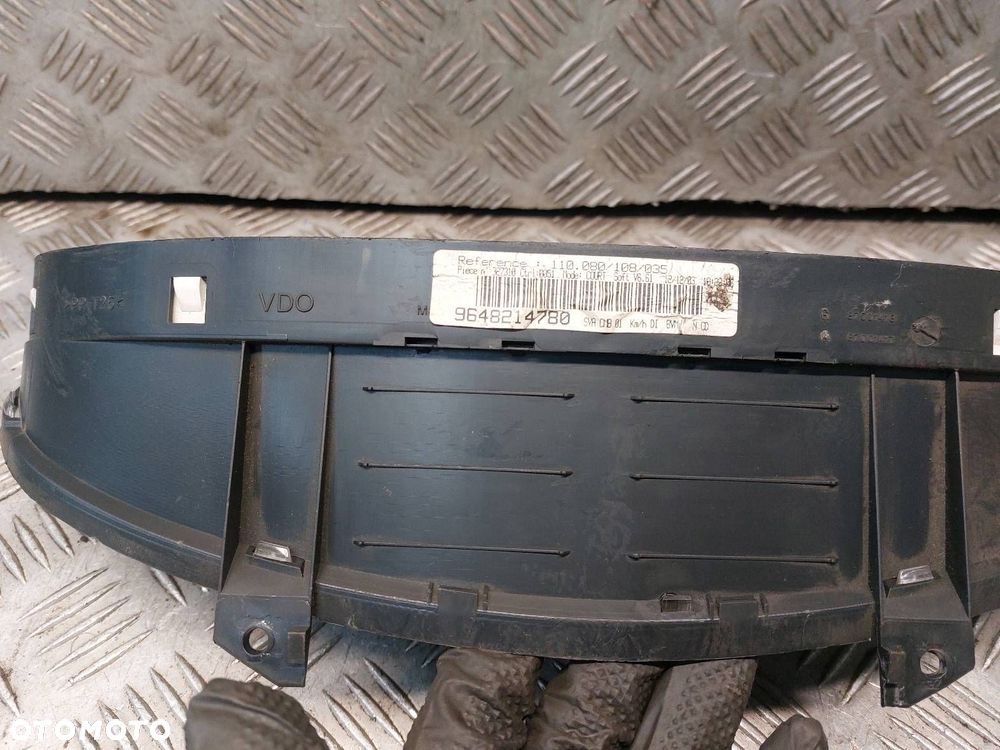 LICZNIK ZEGARY PEUGEOT 406 I FL 2.0 HDI 9648214780 - 2