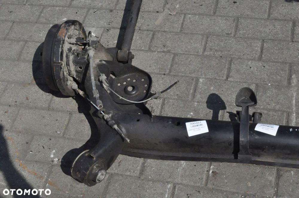 FORD FIESTA MK8 3D 5D ZAWIESZENIE BELKA TYŁ BĘBNY - 3