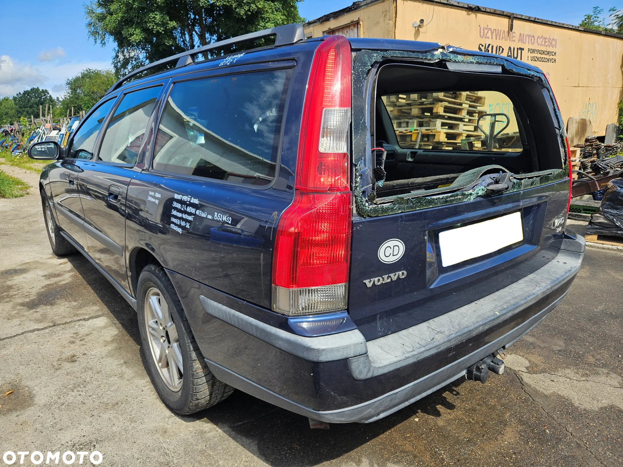 VOLVO V70 II ZDERZAK PRZÓD PRZEDNI 417-26 - 15