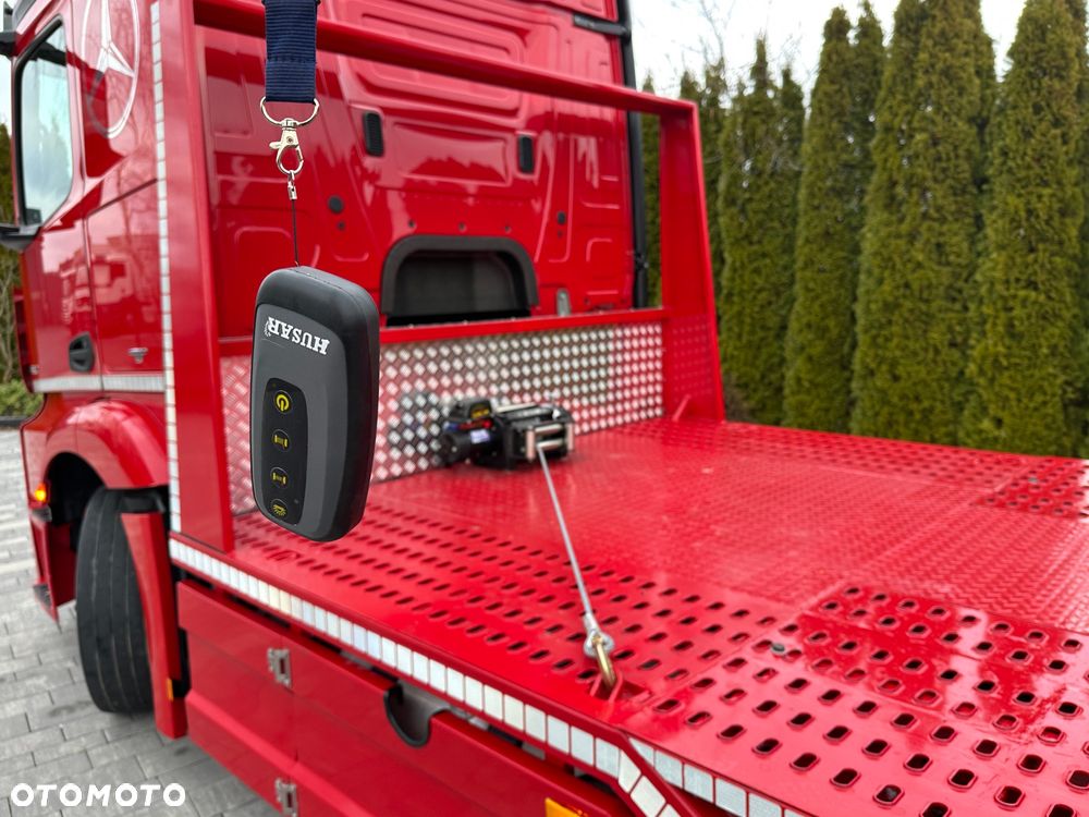 Mercedes-Benz / ACTROS / NOWA ZABUDOWA / 148 TYS.KM. / NAJAZD / LAWETA / - 19