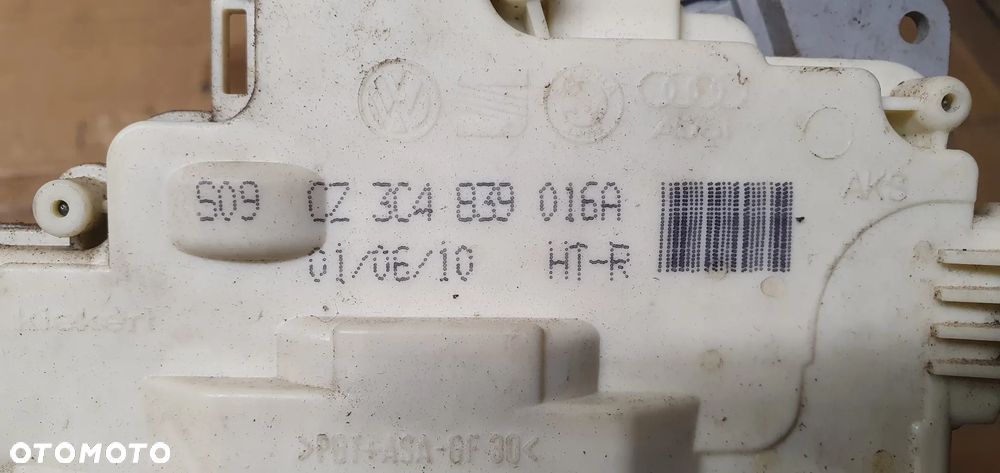Zamek drzwi prawy tył tylny VW Passat B6 3C4839016A - 6