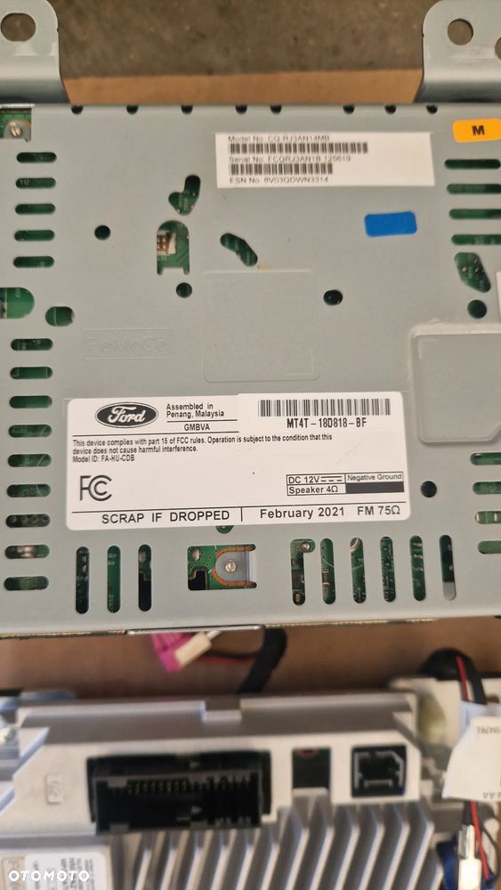 Radio/Nawigacja Duże Ford Edge 2021 M2GT-18B955-FC - 6