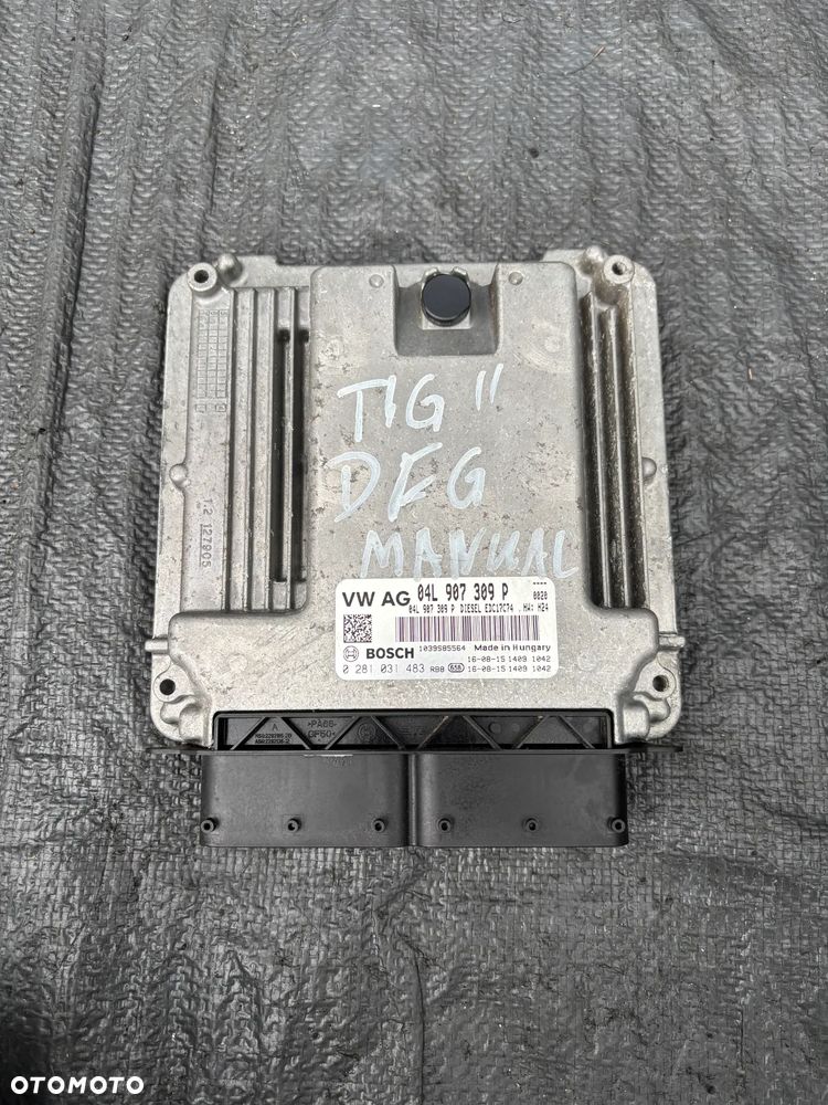 Vw Tiguan II 5Na moduł sterownik komputer silnika DFG Manual 04L907309P