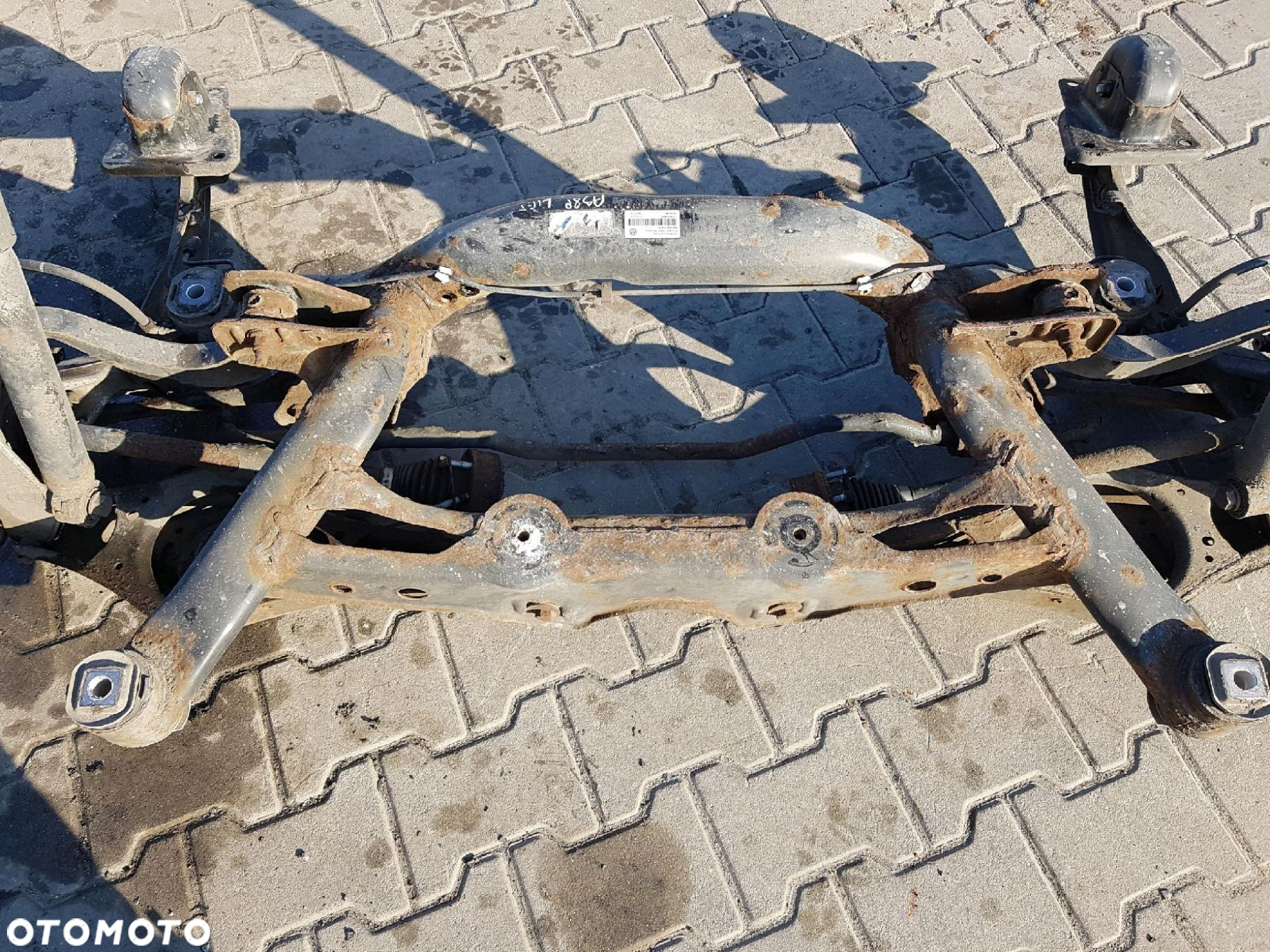 AUDI A3 8P LIFT 08-12r BELKA ZAWIESZENIA TYŁ 4X4 QUATTRO 5N0505235Q - 5