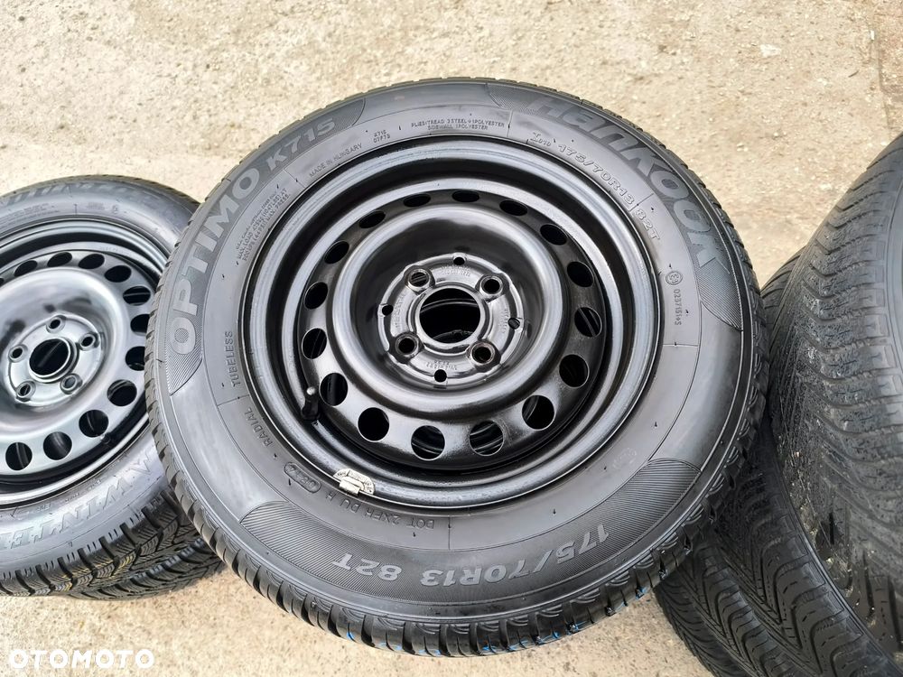 4x100 Felgi Stalowe Stal 13 Koła Letnie Lato VW POLO LUPO GOLF JETTA CADDY SEAT AROSA INCA CORDOBA TOLEDO IBIZA 7mm Legnica ALU-RAD 175/70 - 3