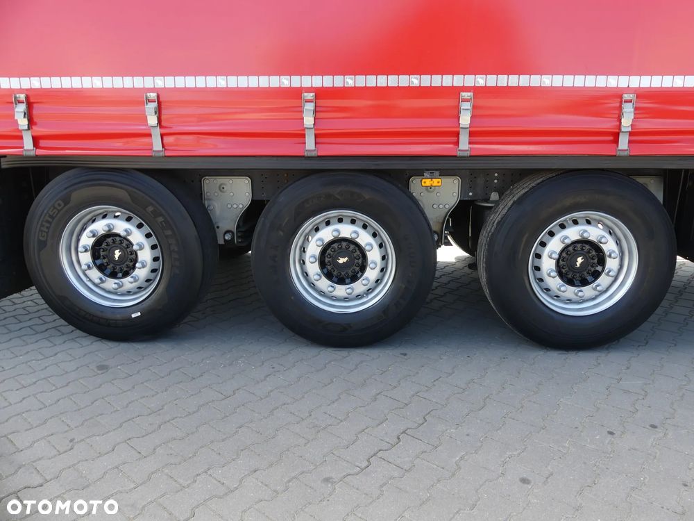 Schmitz Cargobull FIRANKA / STANDARD / OŚ PODNOSZONA / W OCYNKU / - 19