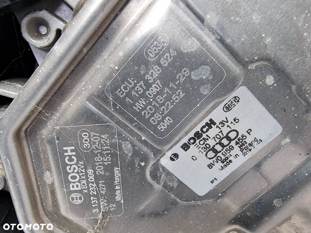 AUDI A8 L D5 4N 3.0 TFSI 2018 sedan benzyna automat 340km 8W0121003D Elektryczny wentylator chłodnicy - 6