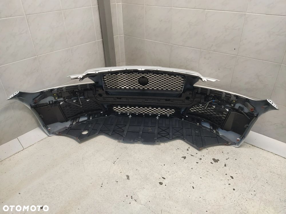 JAGUAR XF X260 ZDERZAK PRZÓD PRZEDNI KOMPLETNY SPRYSKIWACZE GRILL ATRAPA CHŁODNICY ZNACZEK ORYGINAŁ - 12
