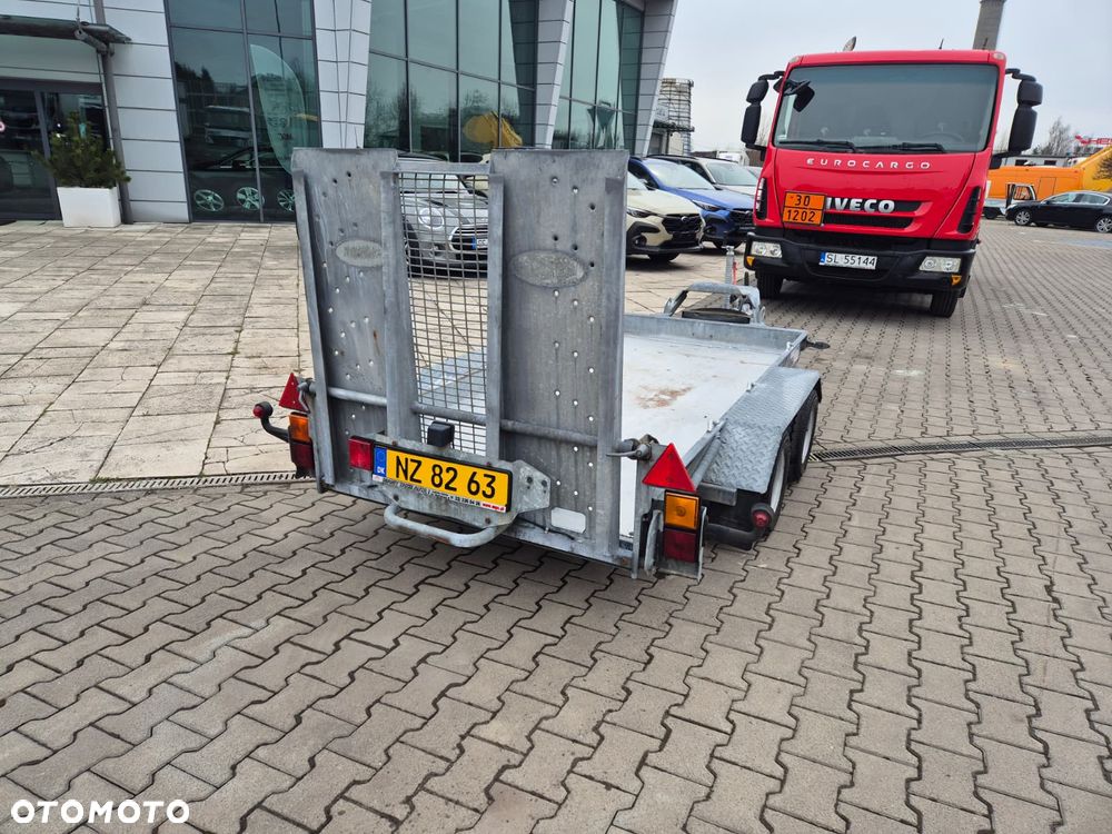 Ifor Williams GH 94 / 2700KG / PRZYCZEPKA DO MASZYN / ŁADOWNOŚĆ 2100KG / MOCNA STAL / 2 OSIE / NAJAZD STALOWY / NISKA KONSTRUKCJA / IDEALNA DO MASZYN I MINI KOPAREK - 6
