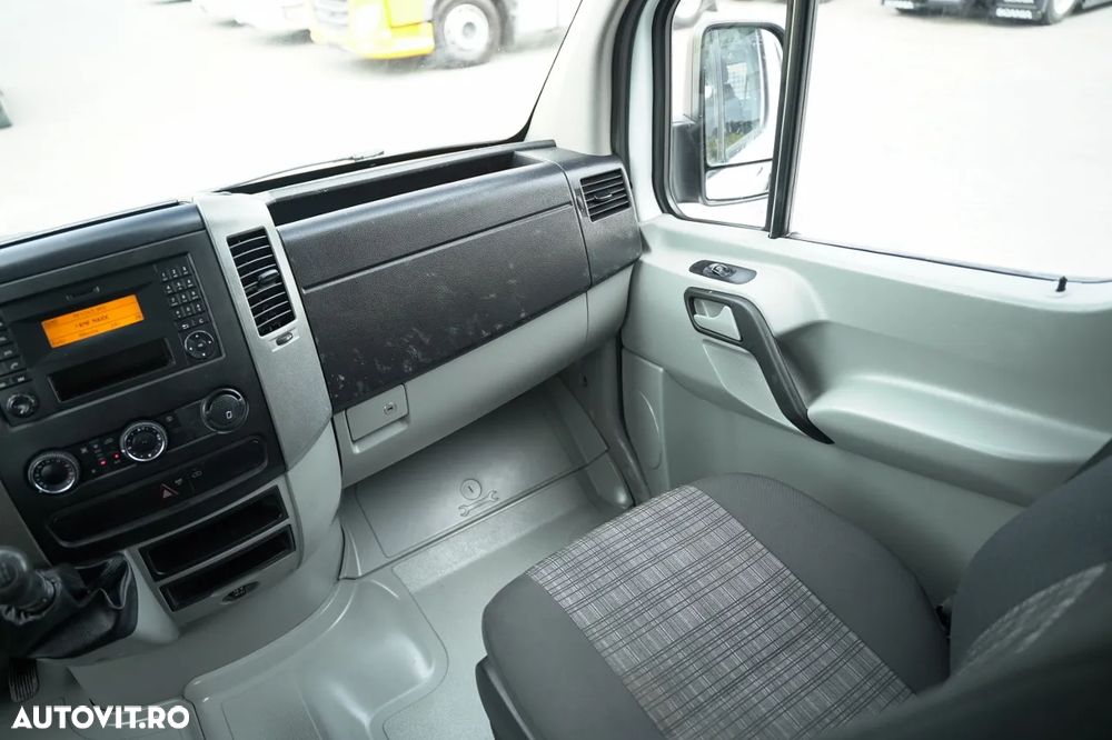Mercedes-Benz SPRINTER / BASCULATOR / CU OPȚIUNI / 6 LOCURI / DOUĂ / MANUAL / IMPORTAT - 31