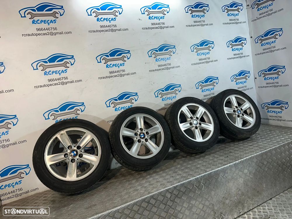 .Conjunto Jantes 16 Originais BMW Style 140 5x120 ET44 7J 6775619 - 1