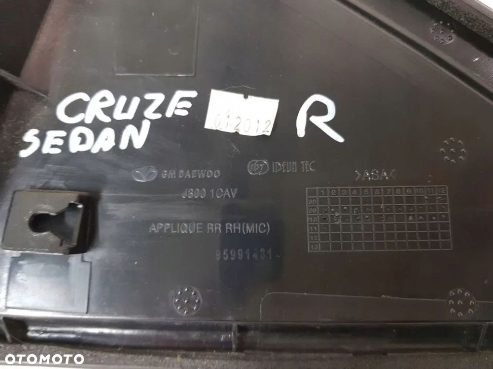 TRÓJKĄT ZAŚLEPKA BŁOTNIKA LEWY PRAWY TYŁ CRUZE - 6