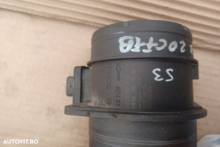 Debitmetru aer 0281002956 03L906461A Volkswagen VW Passat B7 [2010 - - 2