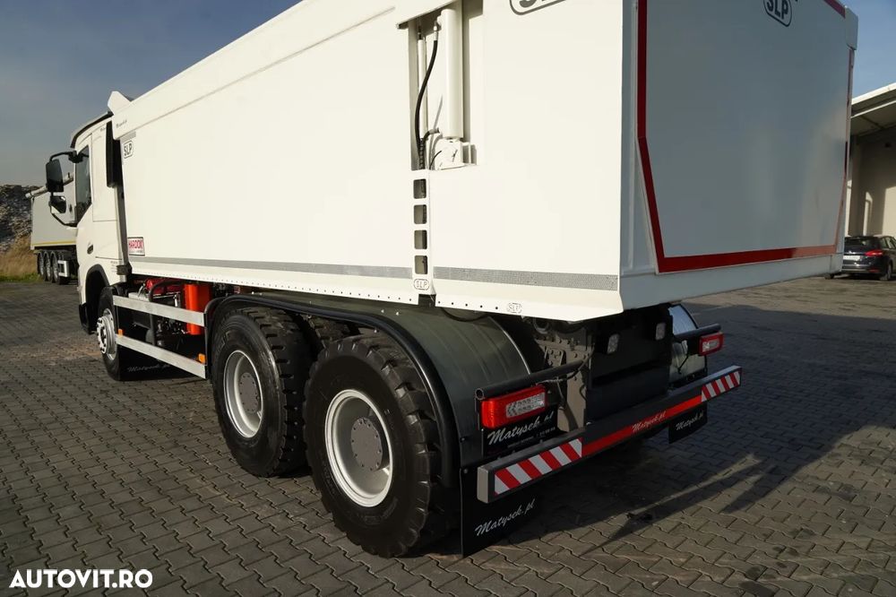 Volvo FMX 550 / 6x4 / BASCULATOR / BASCULANTĂ / HARDOX / HAYON HIDRAULIC / EURO 6 / - 17