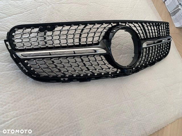 MERCEDES GLC W253 X253 GRILL ATRAPA AMG DIAMOND KAMERA 19-22 LIFT CAŁA IGŁA - 3