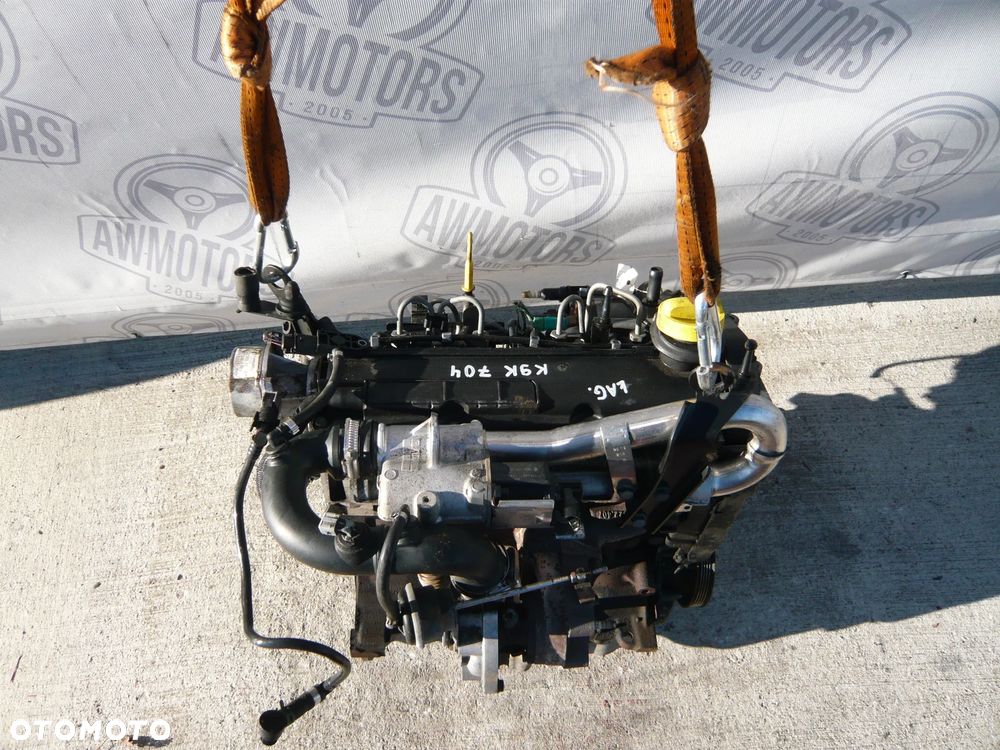 SILNIK RENAULT KANGOO 1.5 DCI K9K 2004 ROK ROZRUSZNIK Z TYŁU - 2