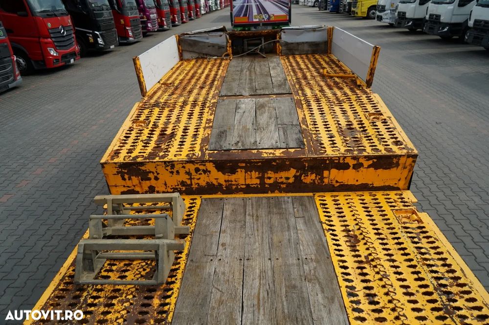 Castera REMORCA AUTO AMC CASTERA / ÎNCĂRCĂTOR JOS / 13,1 M / GAMĂ HIDRAULICĂ / AXĂ DE DIRECȚIE / TROLIU - 19